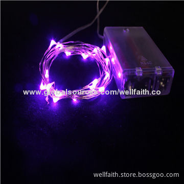 Energy saving solar string light with high quality , battery operated and waterproof